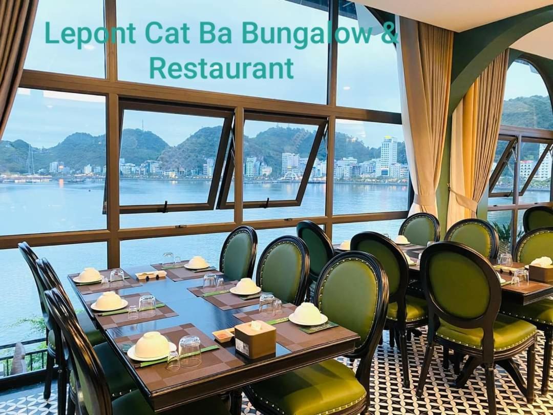 Lepont Cat Ba Bungalow Dong Khe Sau Exterior foto